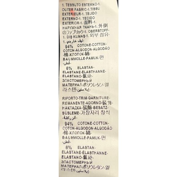 M2-2 VERSACE Men's Greca Jockstrap Underwear Stretch Black/Blue Size 7/36-38/L - Picture 7 of 10